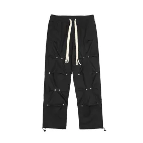 High Street Rivet Braided Rope Sweatpants