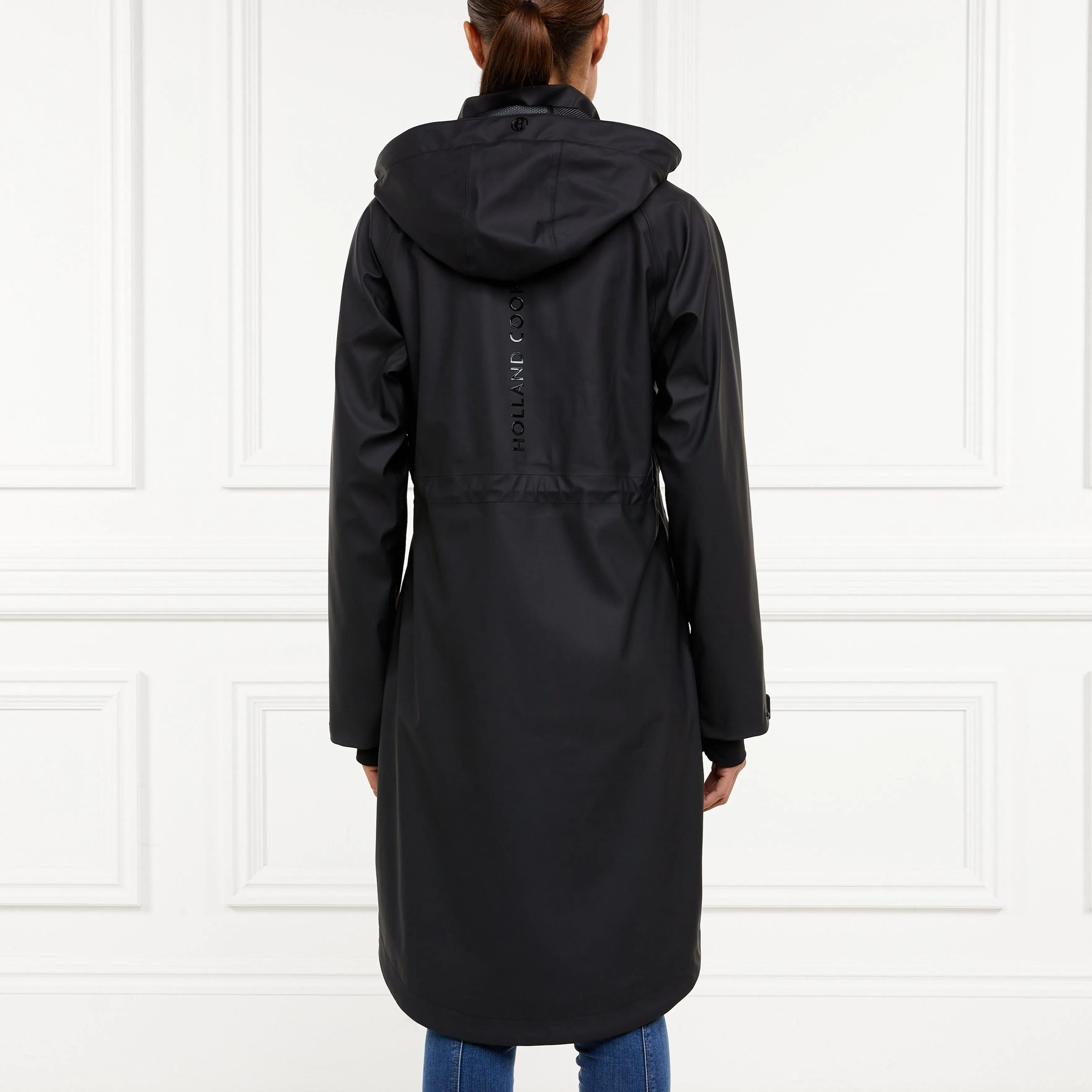 Holland Cooper Chartwell Rain Parka Black