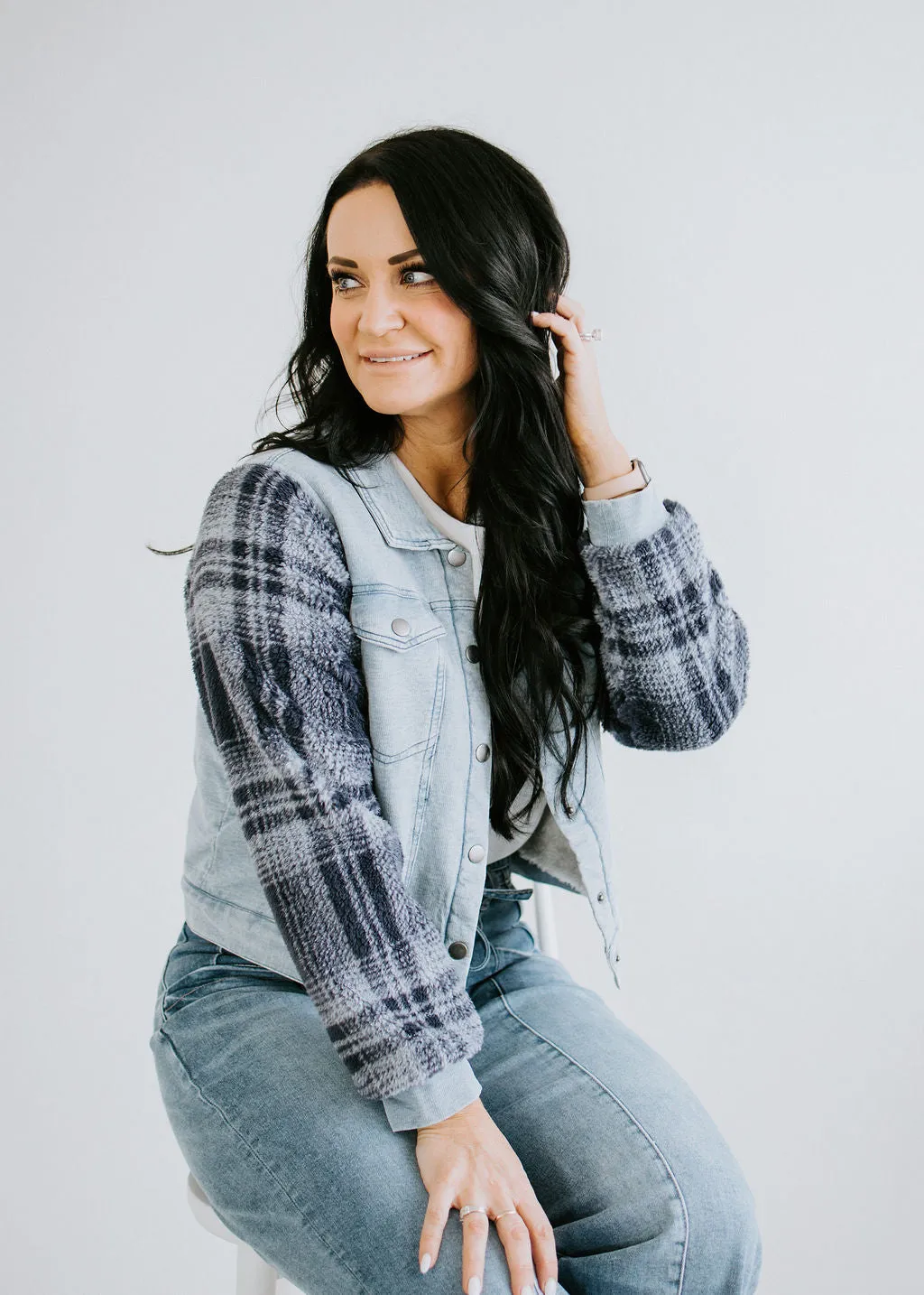 In The Thick Of It Denim Jacket FINAL SALE