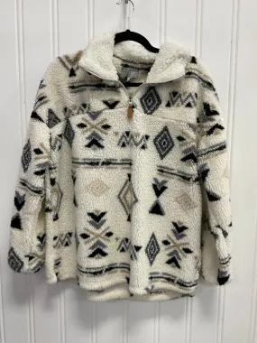Jacket Faux Fur & Sherpa By Clothes Mentor In Multi-colored, Size: S