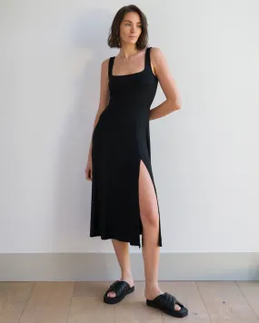 Jane Square Neck Midi Dress