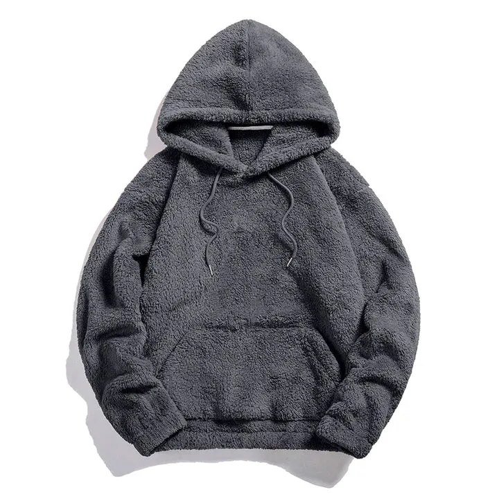 Knusse Sherpa Pullover Hoodie