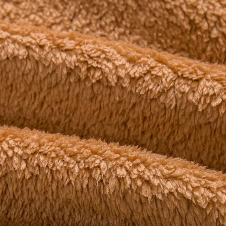 Knusse Sherpa Pullover Hoodie