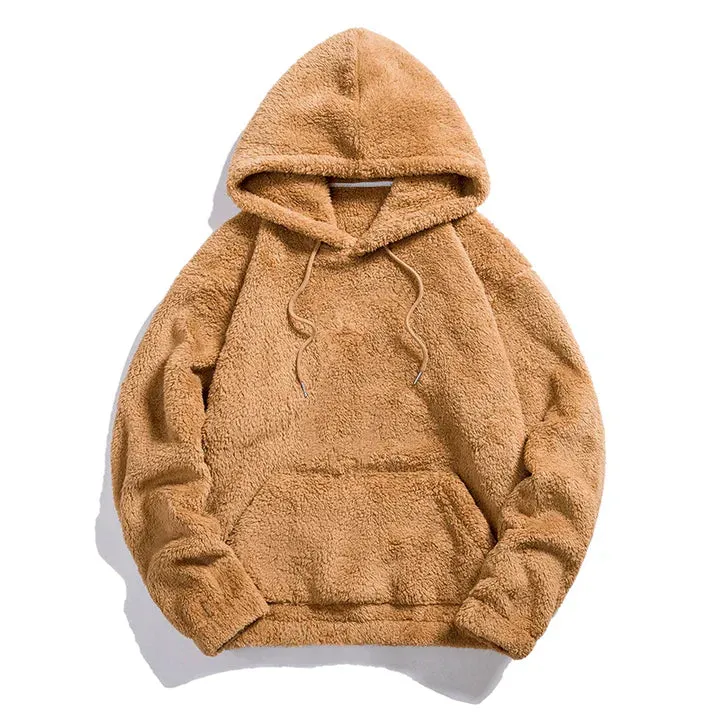 Knusse Sherpa Pullover Hoodie