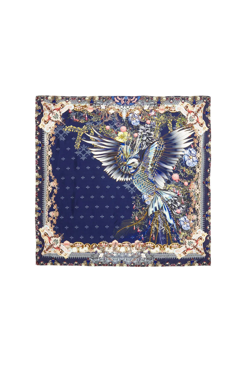LARGE SQUARE SCARF SOUTHERN TWILIGHT