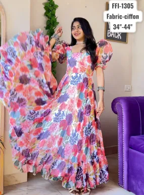 Lavina partywear gown