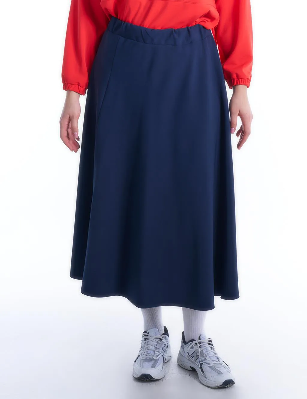 Layered Double Suit Red