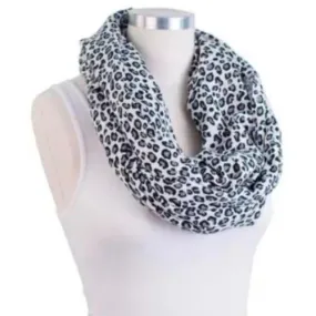 Leopard Muslin Nursing Scarf