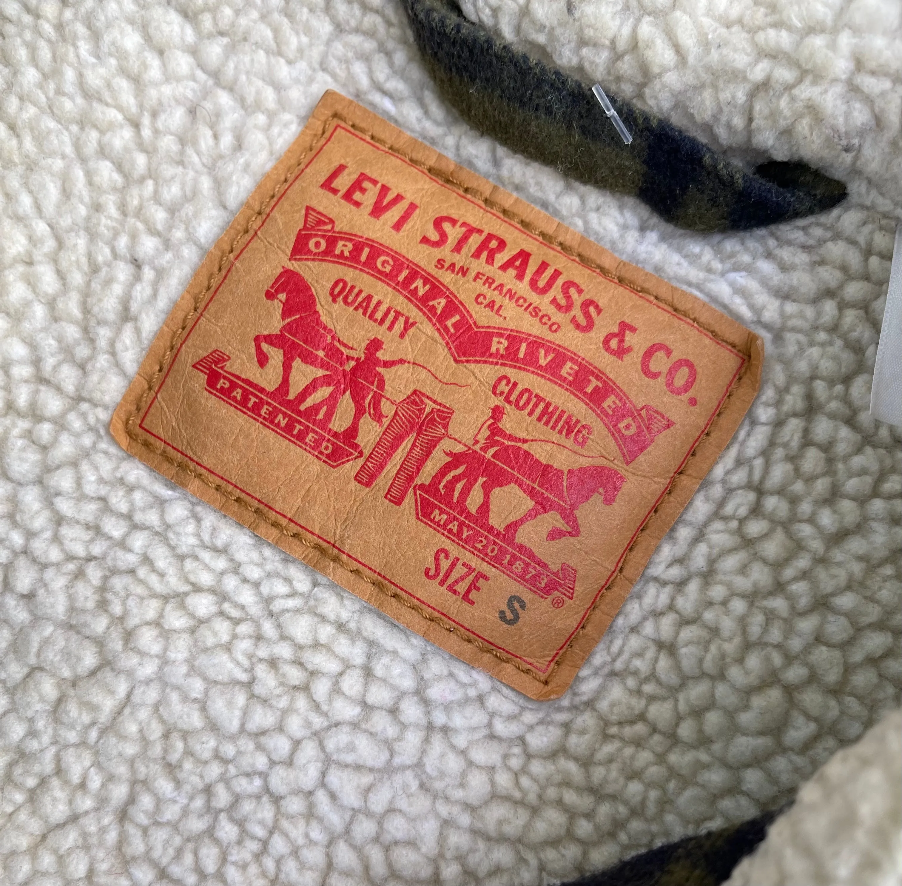Levis Sherpa Jacket S