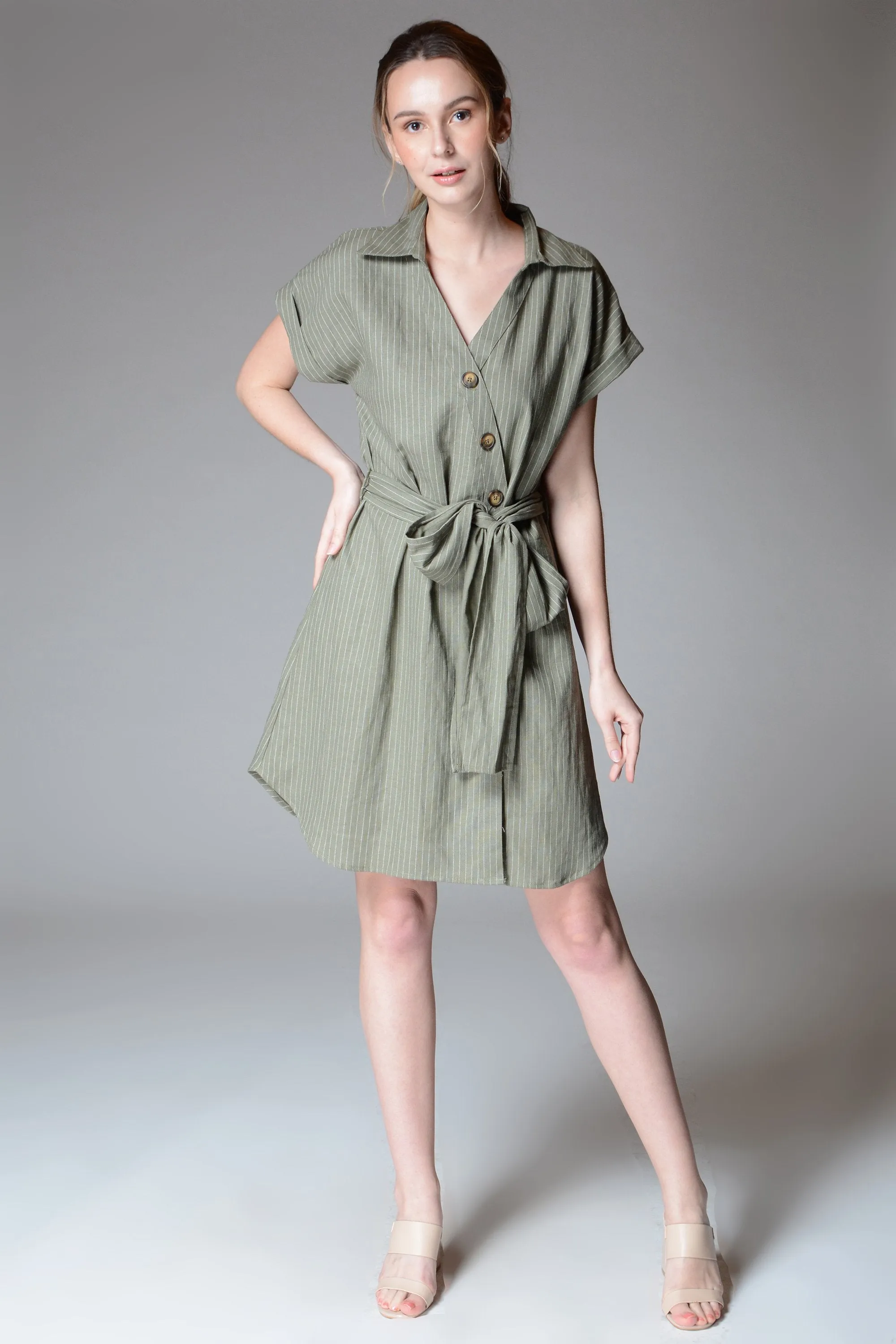 LINDSEY Wrap Dress