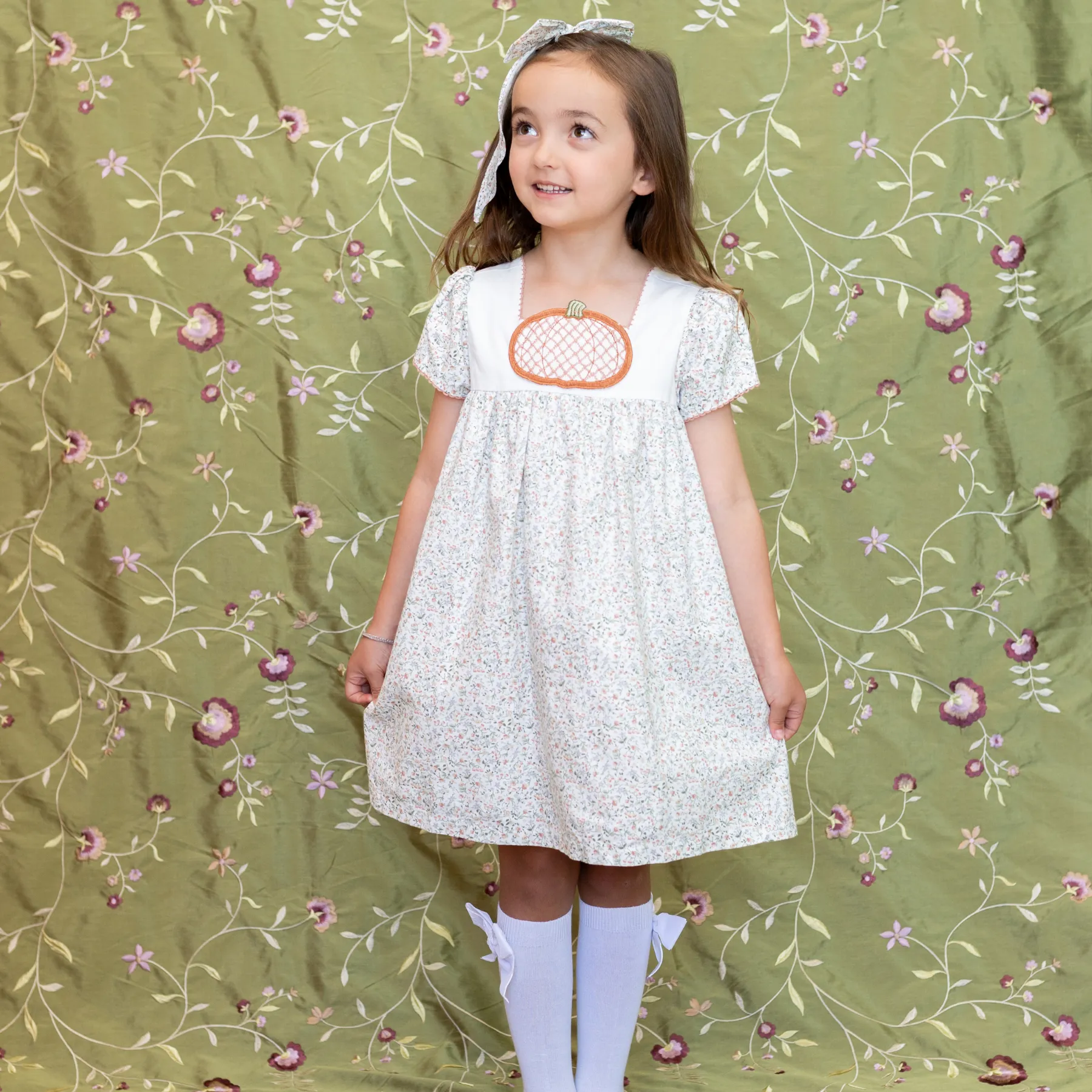 Louise Pumpkin Girl Dress