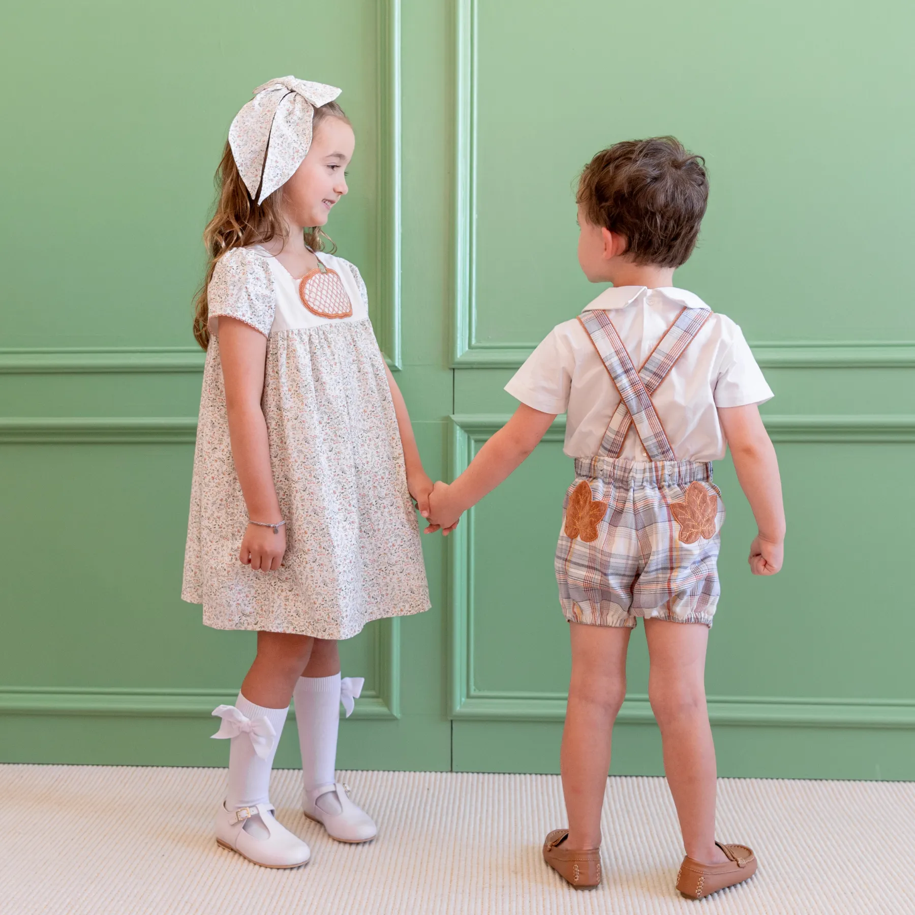Louise Pumpkin Girl Dress