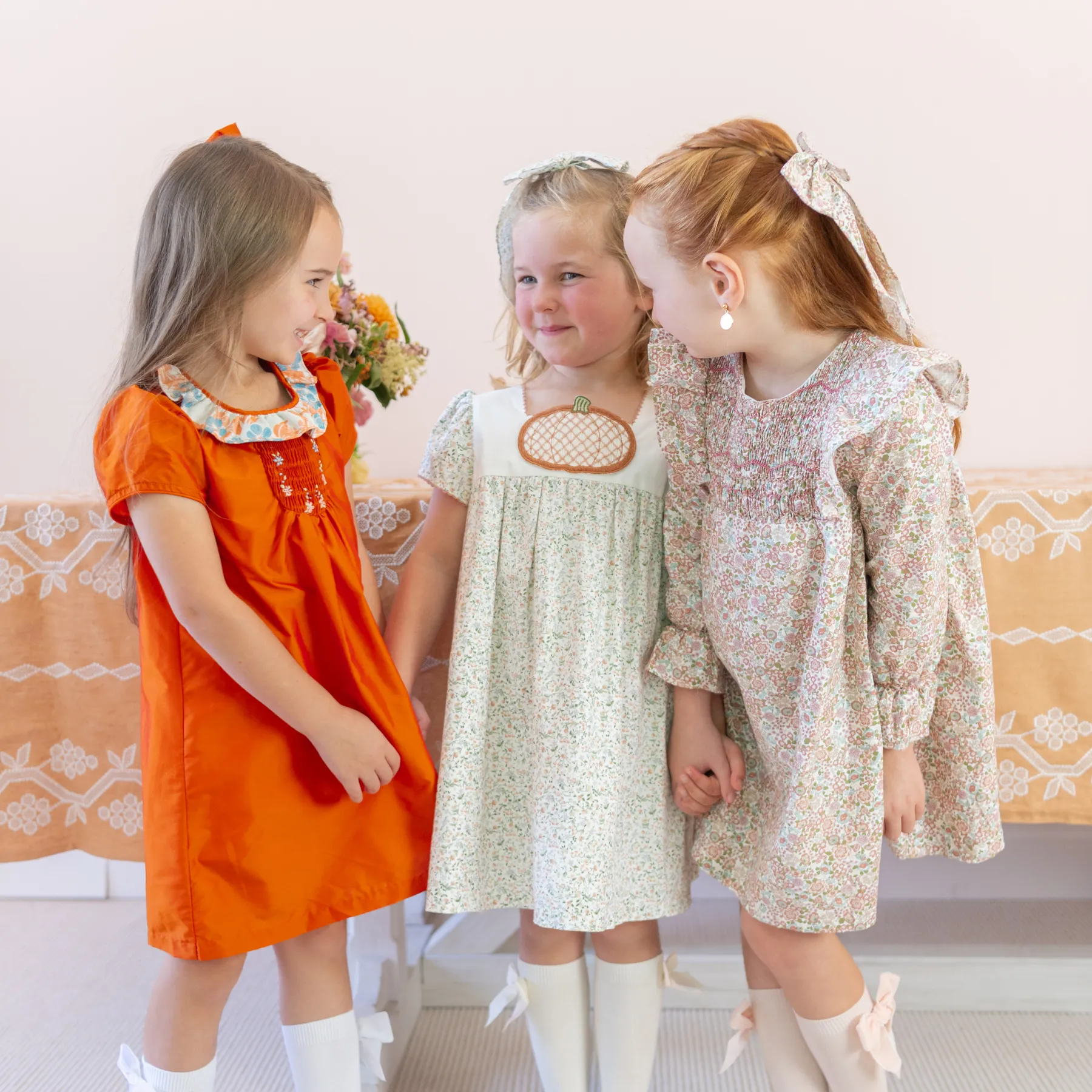 Louise Pumpkin Girl Dress