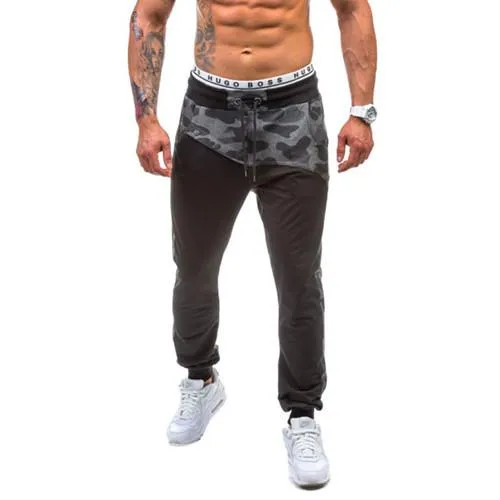 Men's Camouflage Slim Fit Sweatpants