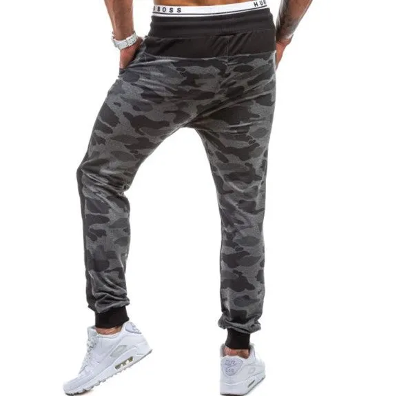 Men's Camouflage Slim Fit Sweatpants