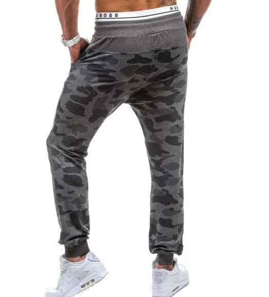 Men's Camouflage Slim Fit Sweatpants