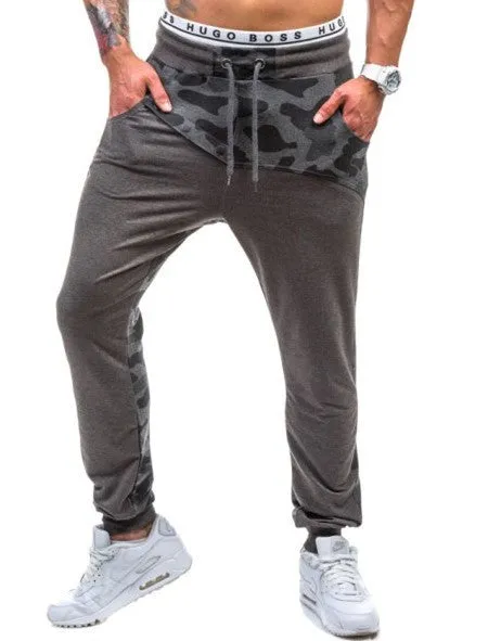 Men's Camouflage Slim Fit Sweatpants