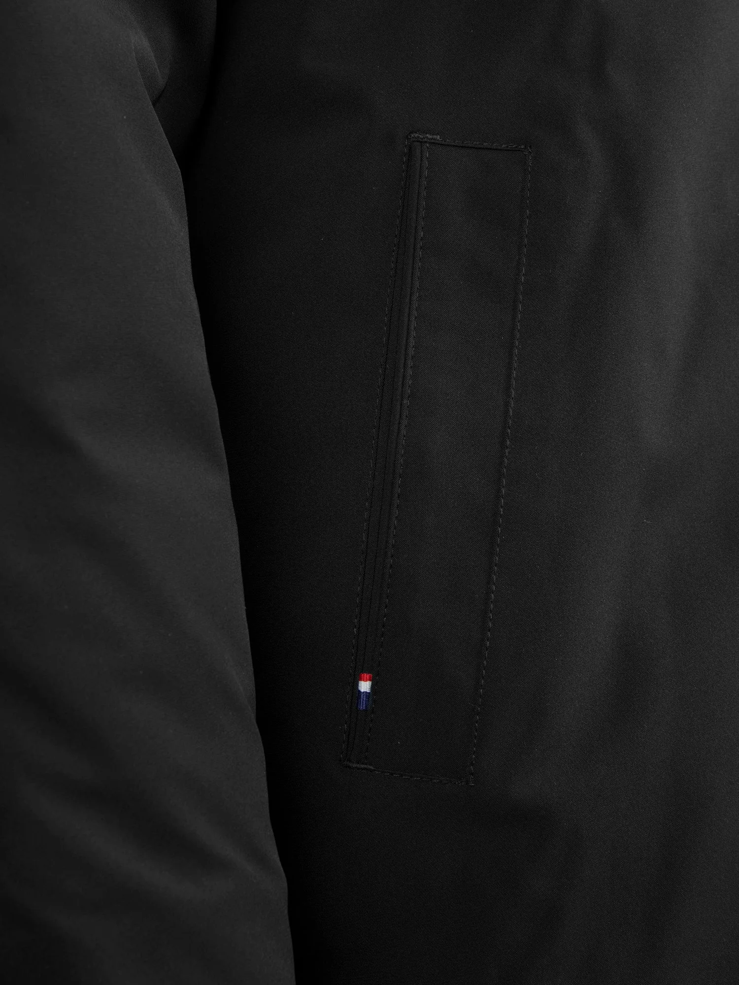 Mens Smart Parka Jacket in Black
