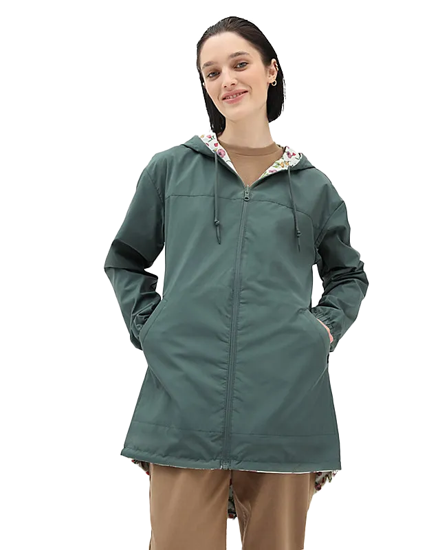 Mercy Reversible Parka in Duck Green