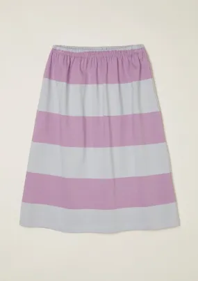 Midi Skirt - Dapple Stripe