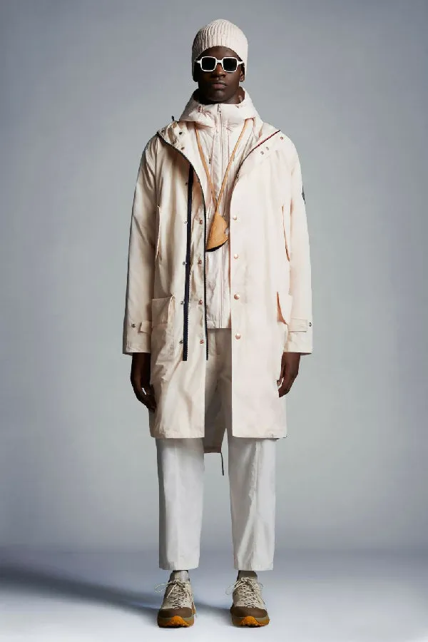 Moncler Men's pastel pink Genius Giubbotto Elias Long Parka