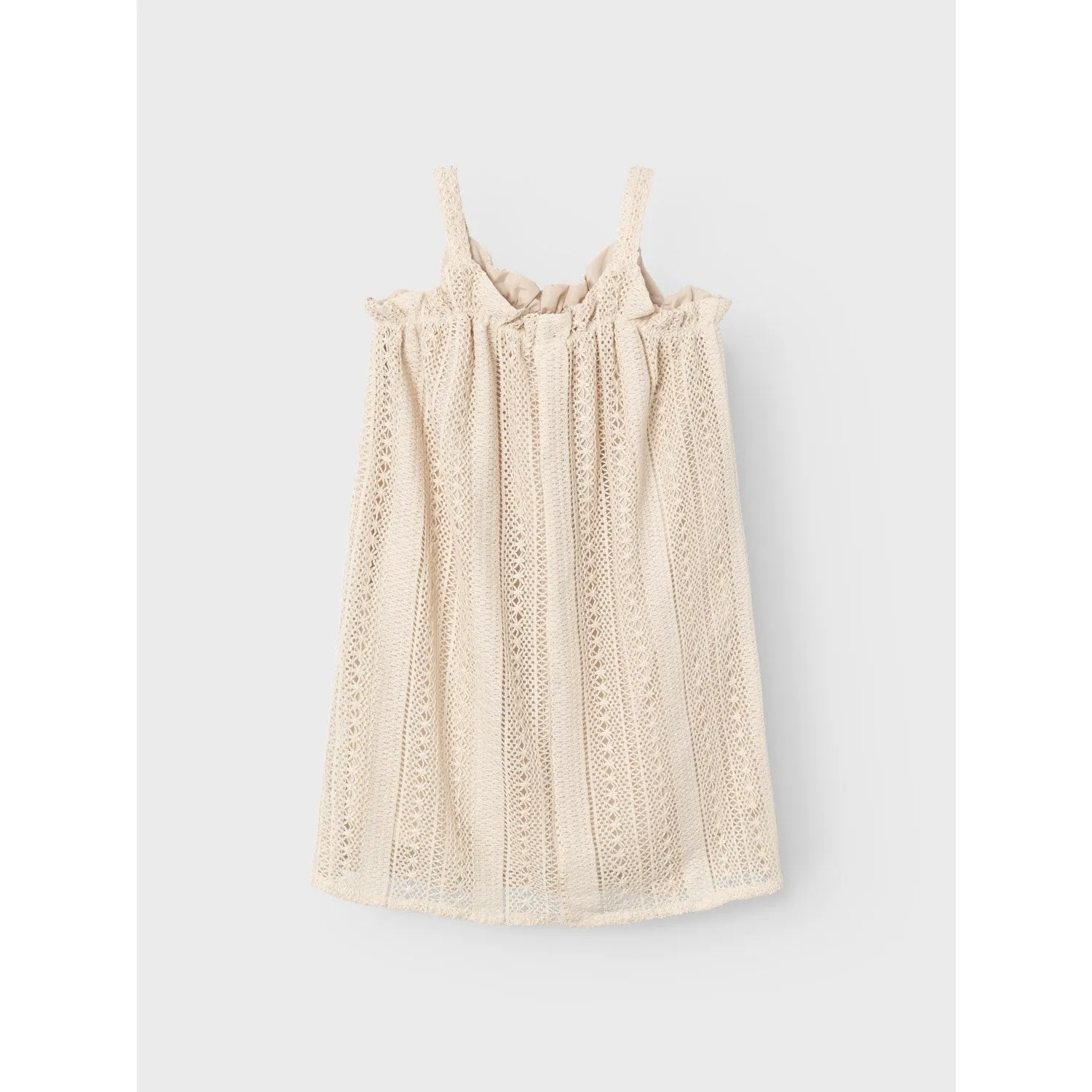 Name It Oatmeal Hisilka Strap Dress