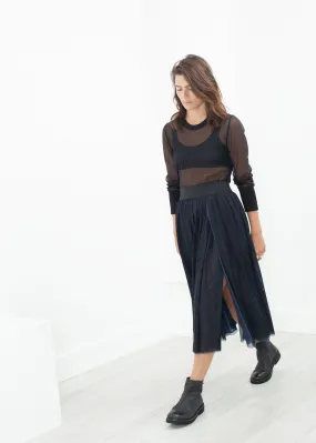 Net Panel Skirt - A Stylish and Fashionable Choice