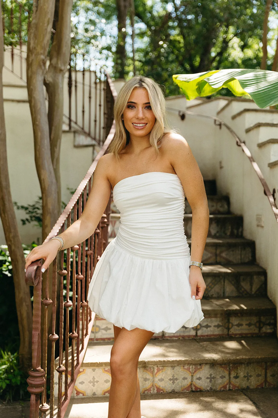 Noa Mini Dress - White
