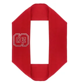 North Carolina State Infinity Glitter Scarf