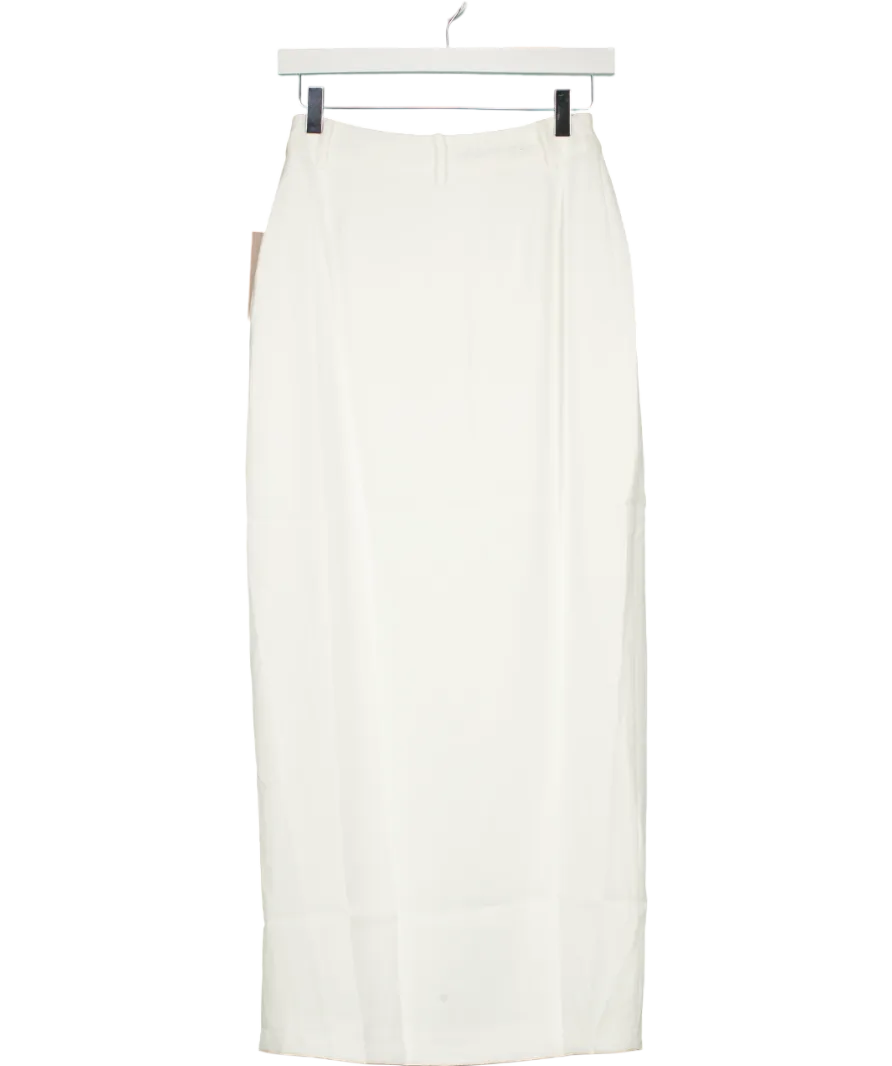 Odd Muse White The Ultimate Muse Midi Skirt UK S