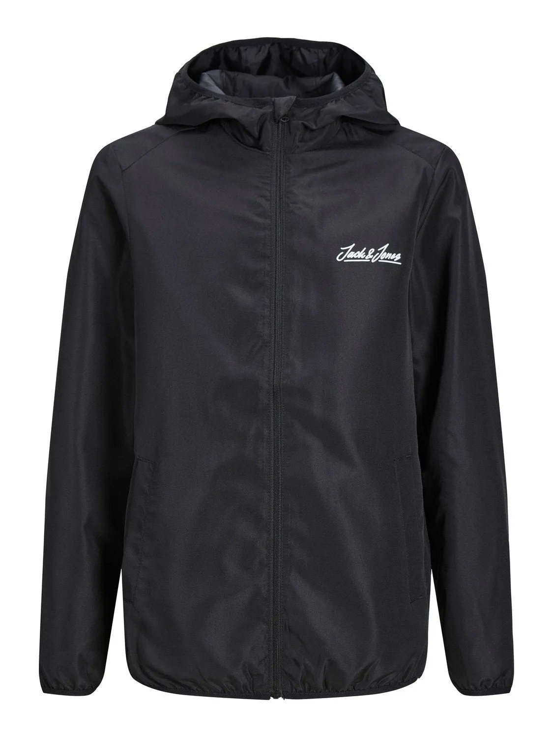Parka com Capuz - Preto