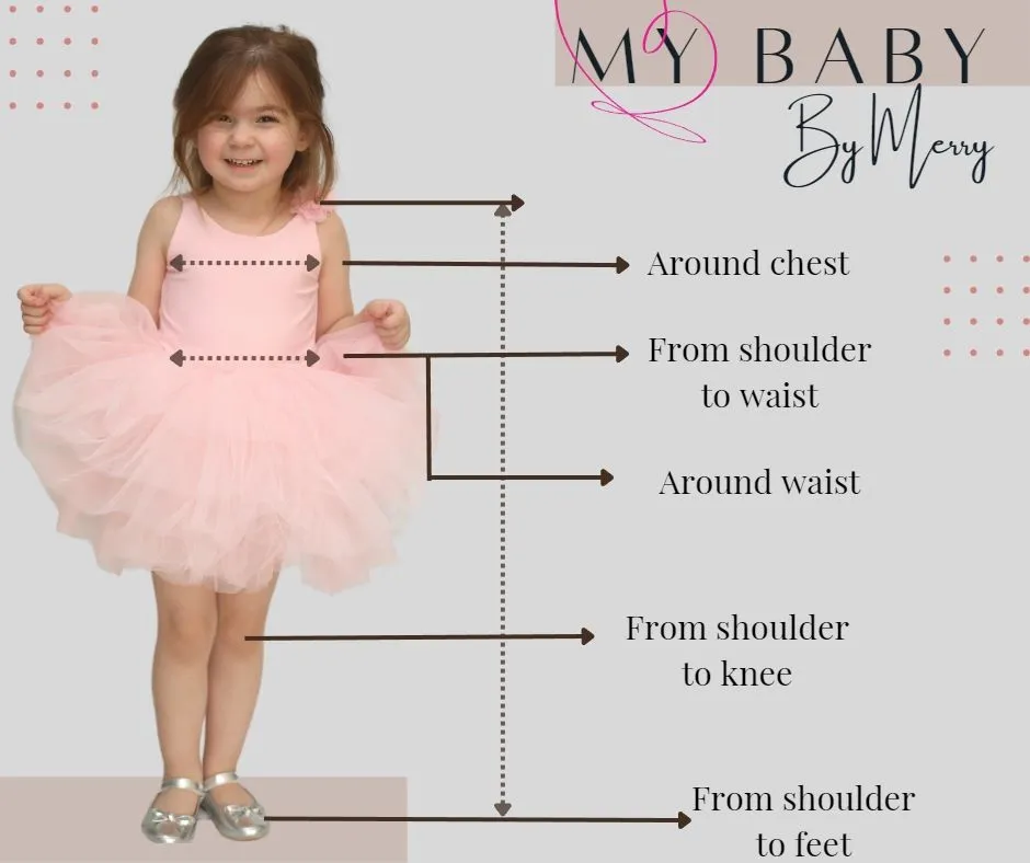 Pelin birthday girl dress pink