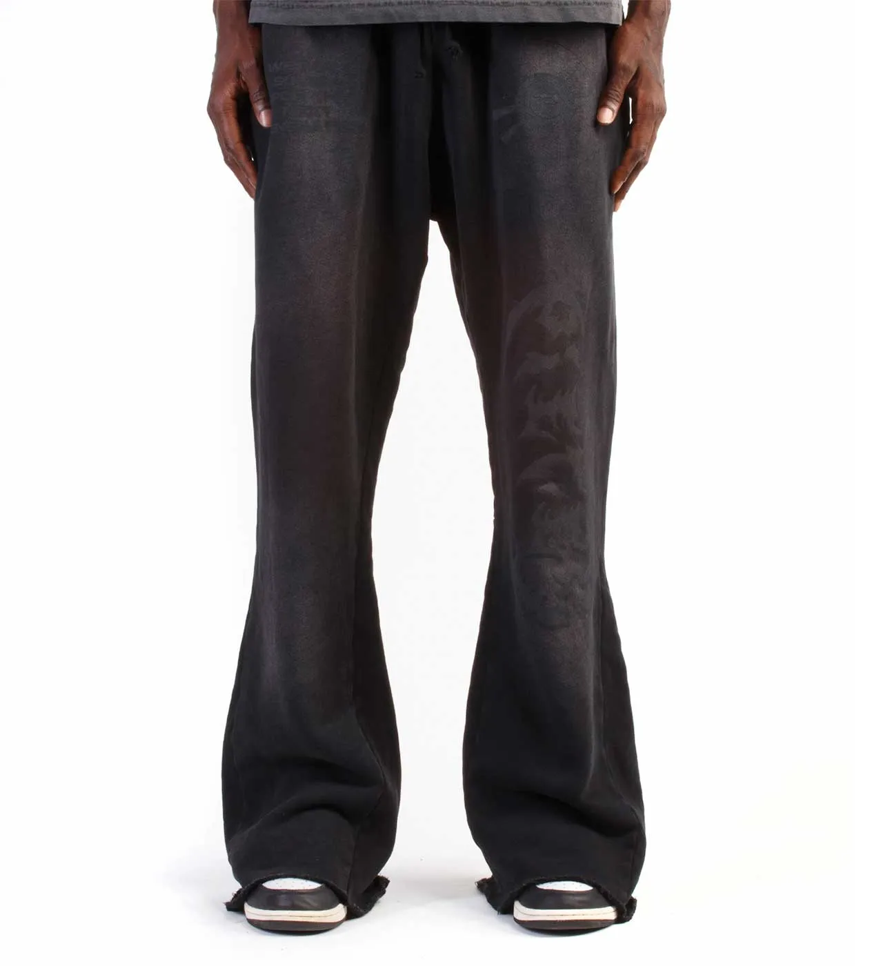Pieces Studios Flared Sweatpants Vintage Black