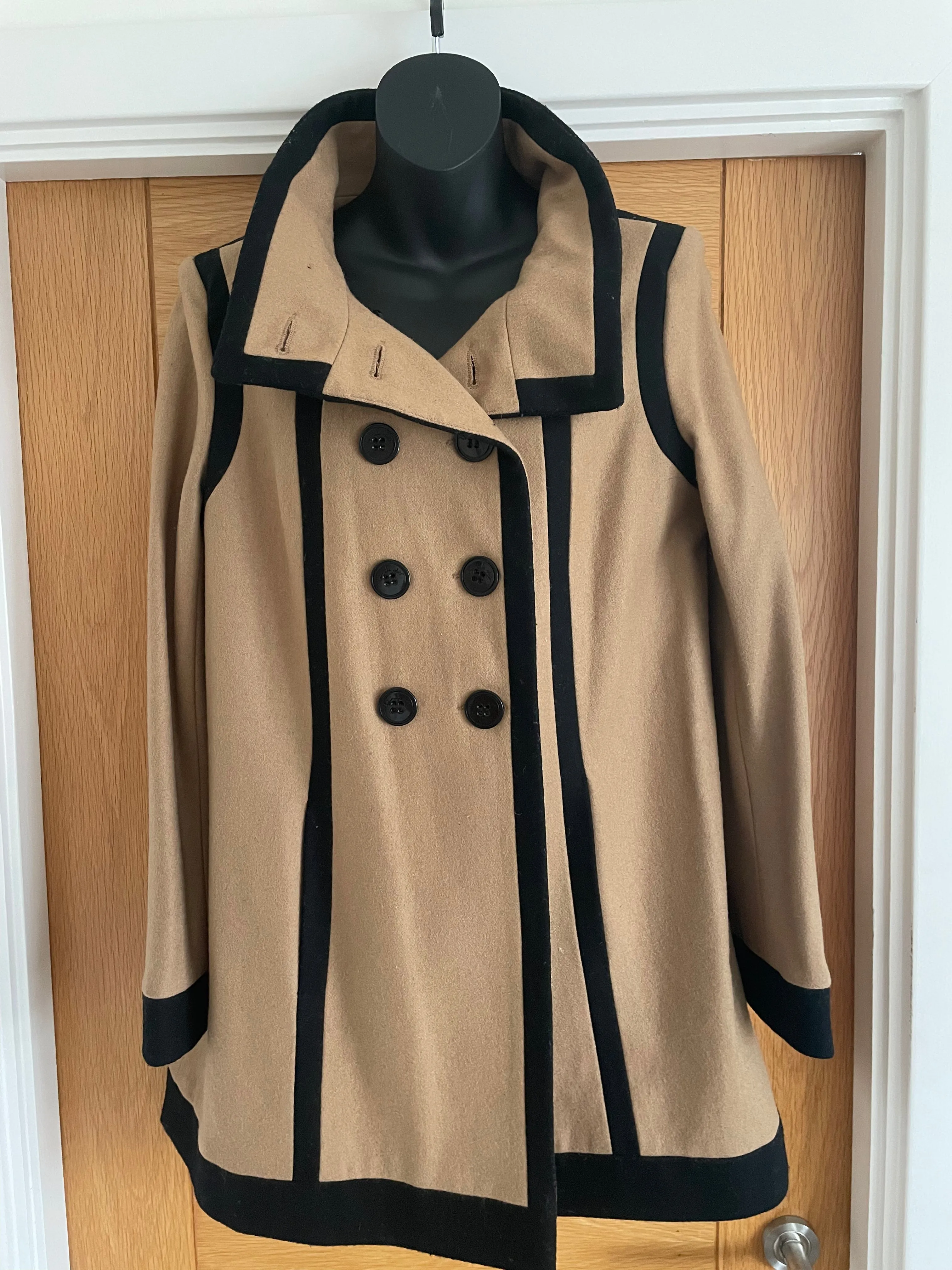 Principles by Ben de Lisi Wool Mix Swing Jacket - Size 12
