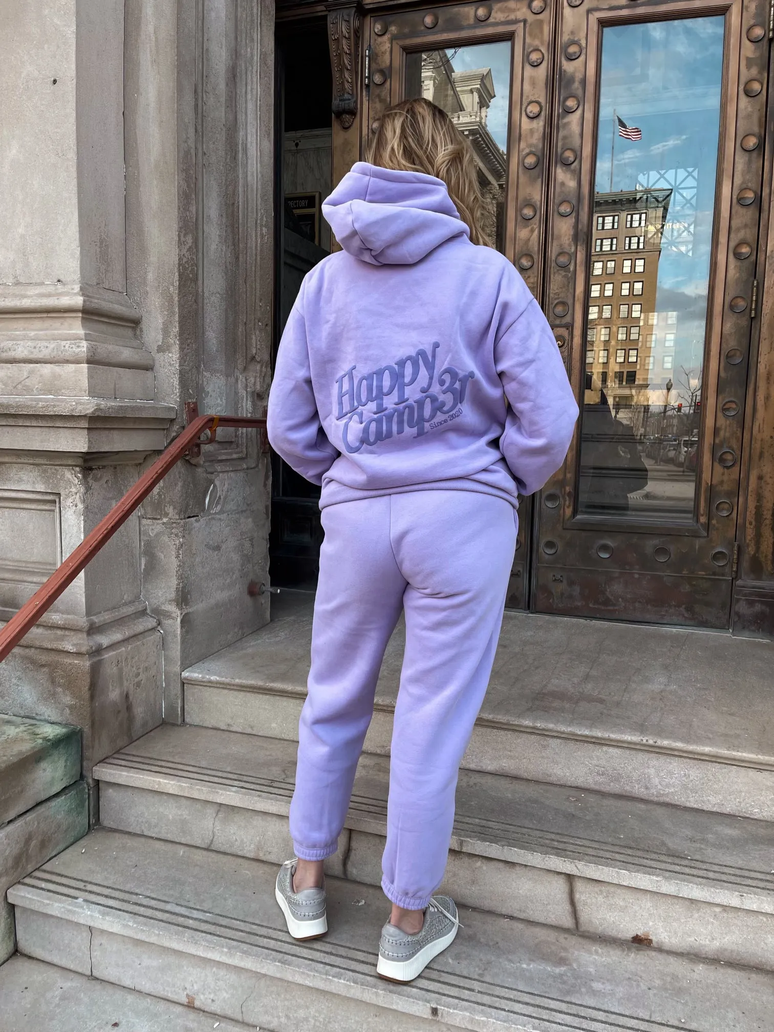 Puff Series Sweatpants - Grape