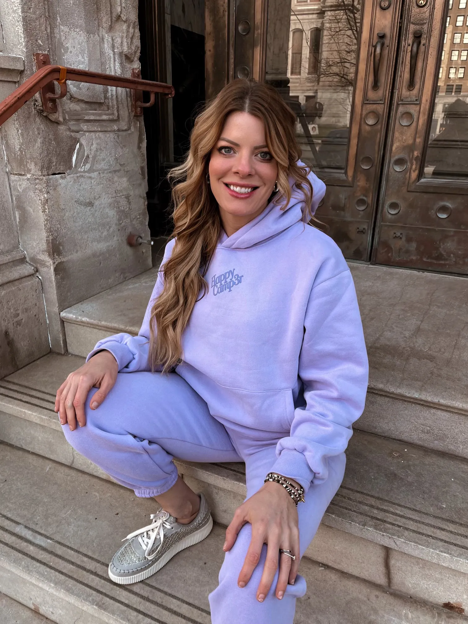Puff Series Sweatpants - Grape