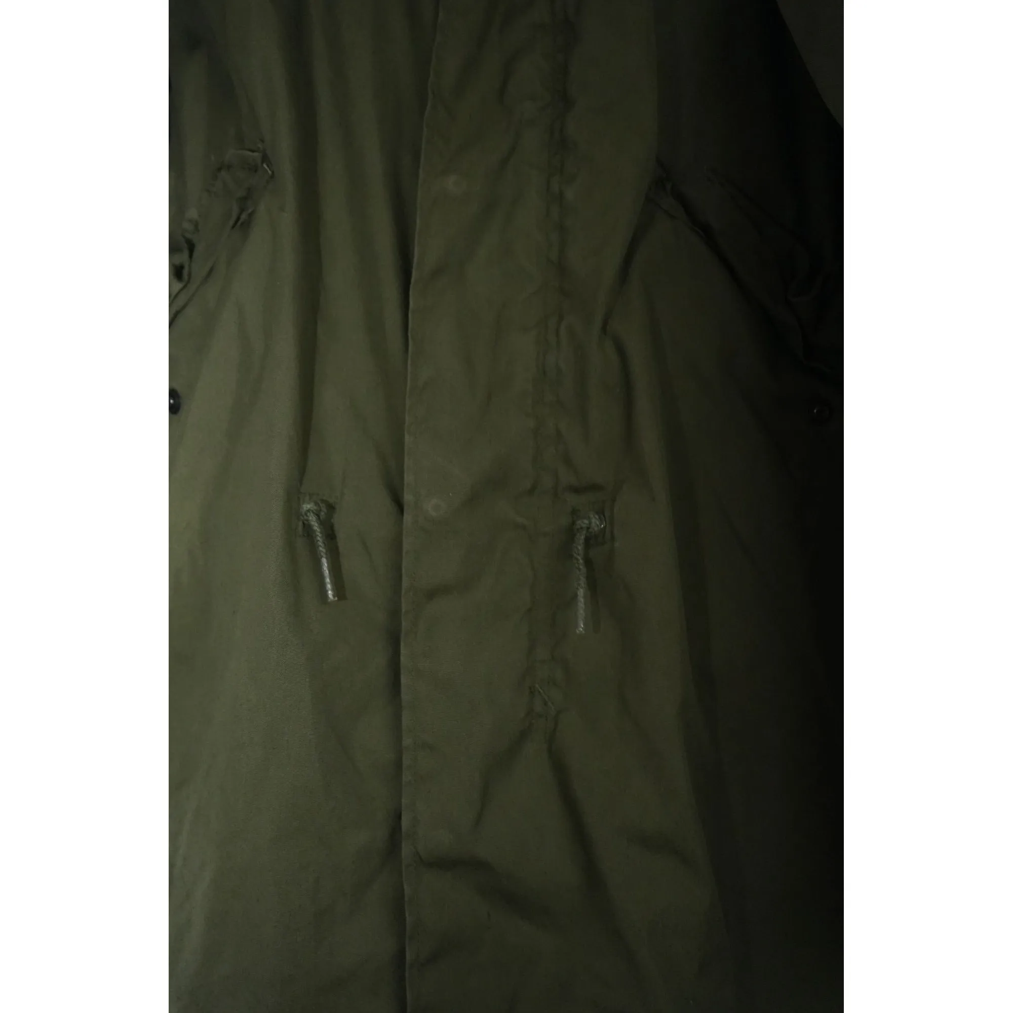 "Retail" Vintage 1950s Fishtail Parka So Sew Styles, Inc Extreme Cold Weather Military Jacket M Men's