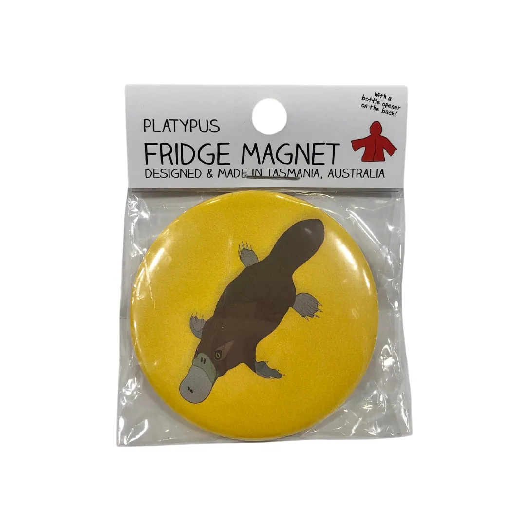Red Parka Bottle Opener Fridge Magnets - Australian Animals