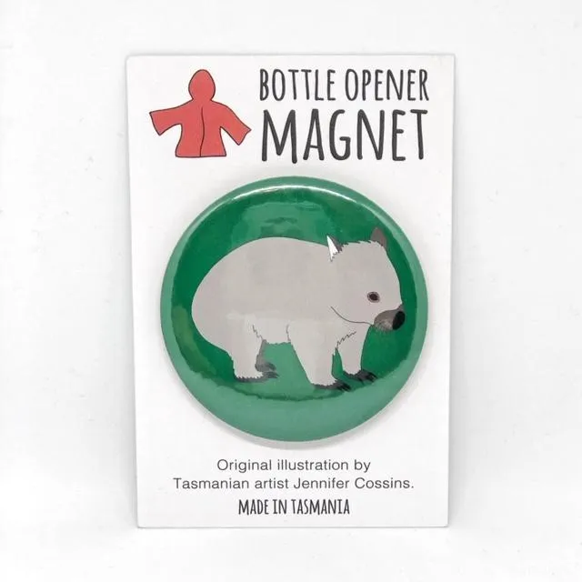 Red Parka Bottle Opener Fridge Magnets - Australian Animals