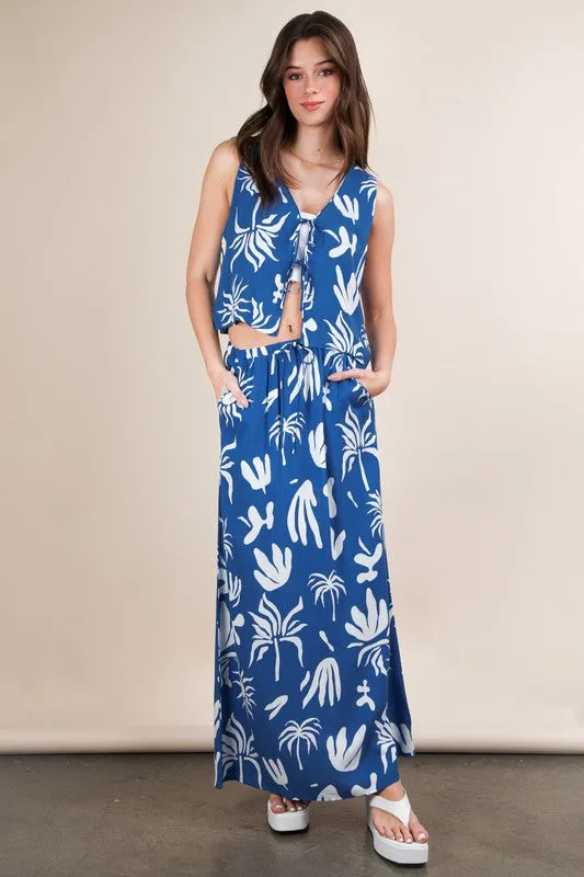 Resort Oasis Midi Skirt