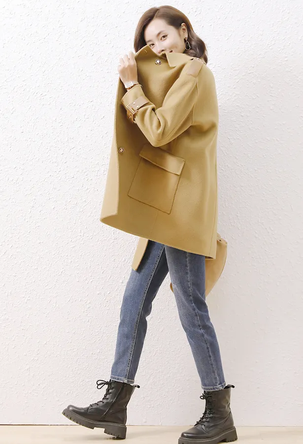 Reyna's Button-Down Coat