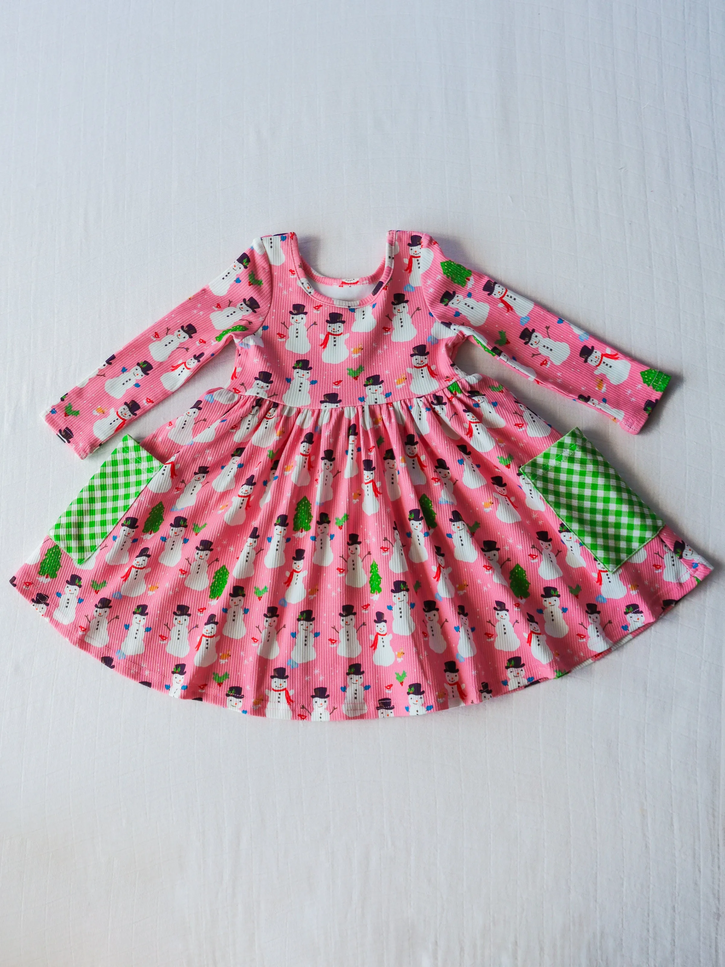 Ribbed Knit Dress - Frosty and Friends