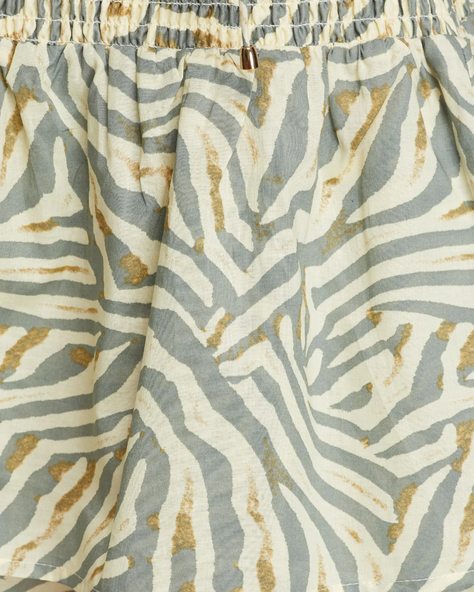 Ryder Grey Animal Print Skirt