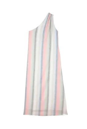 SAMPLE - Caryatid Dress - Lake Stripe