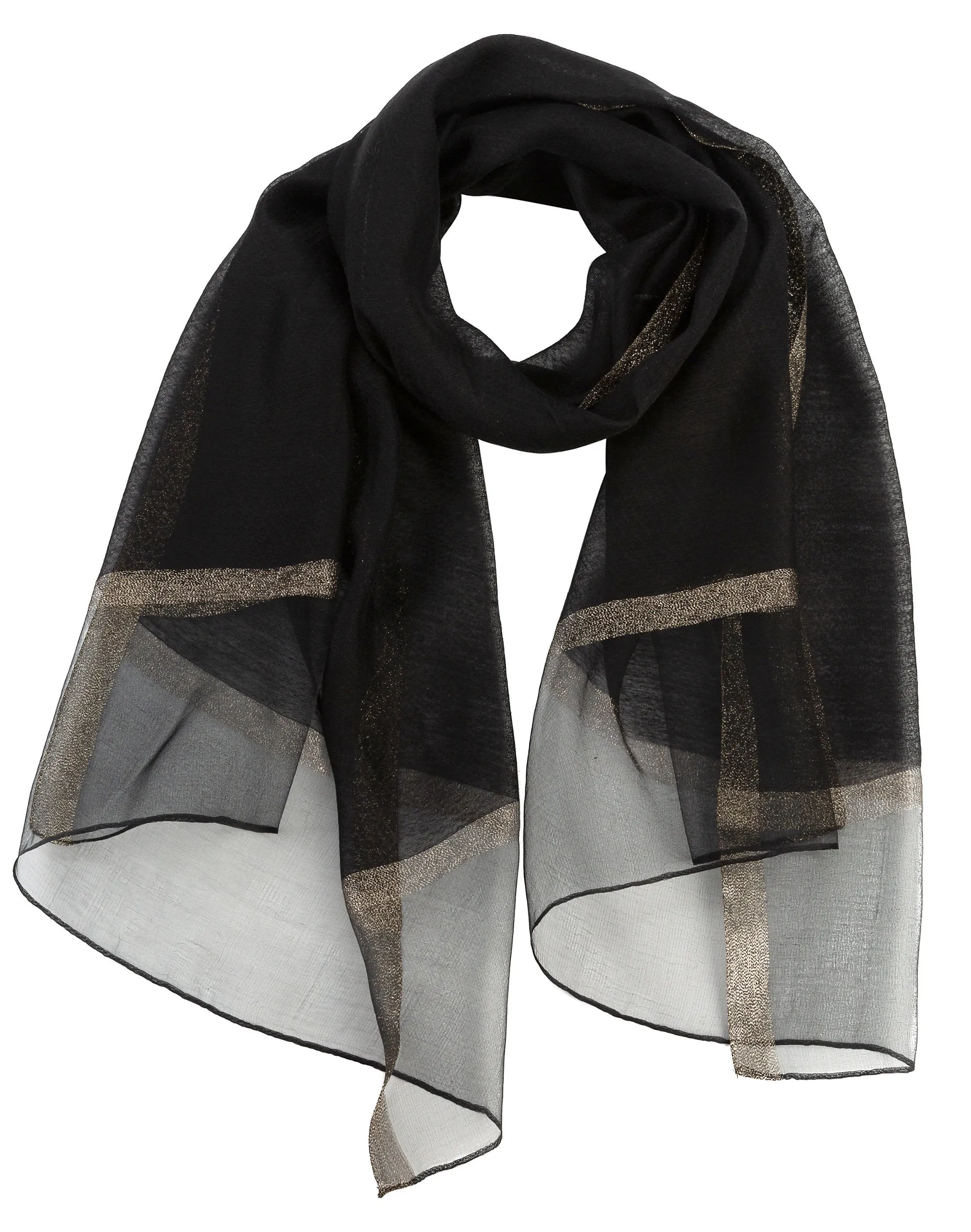 Sheer Classy Elegant Scarf Wrap Ideal for Party Event Occasion Gift