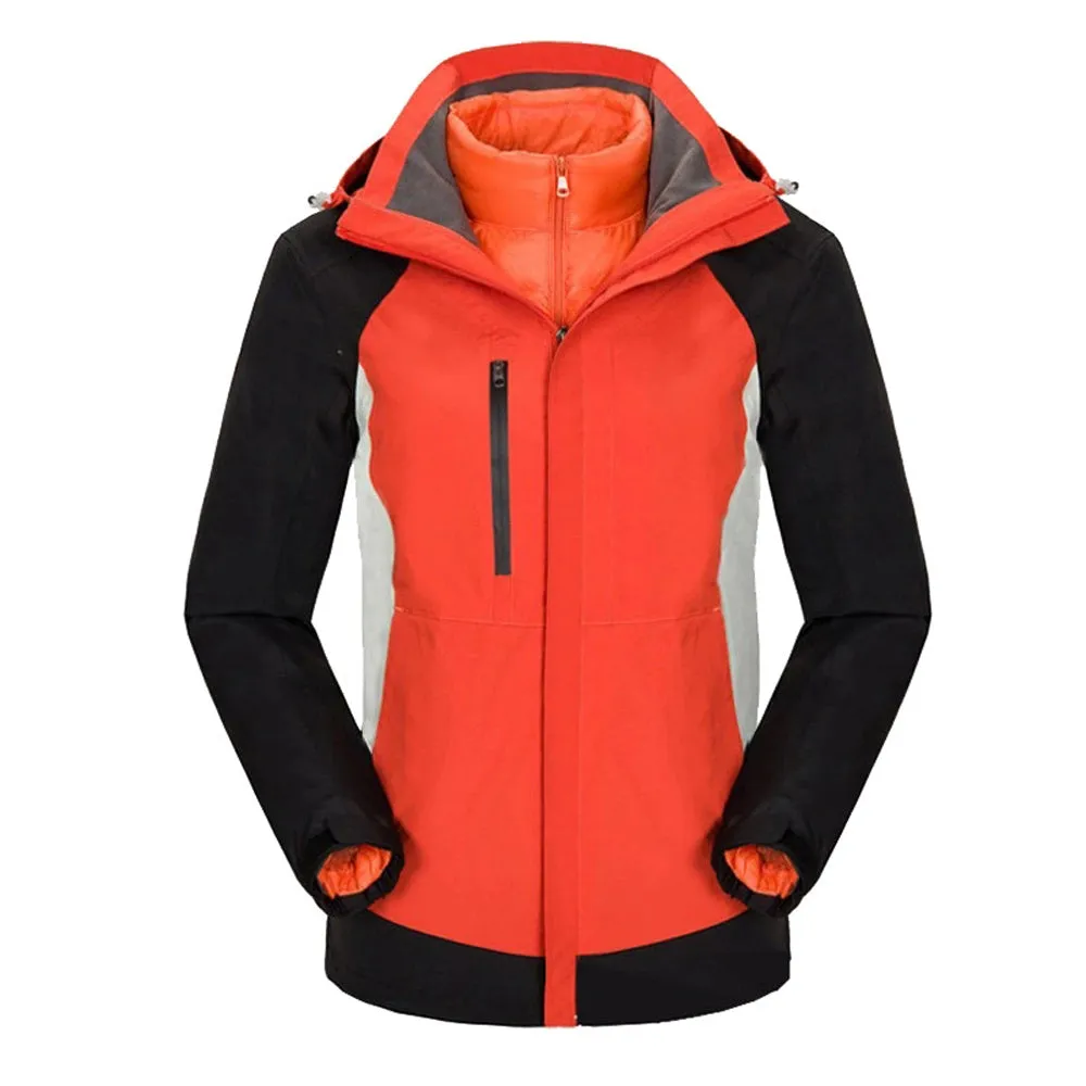 Sidiou Group Two-Piece Detachable Windproof Down Liner Sport Coat
