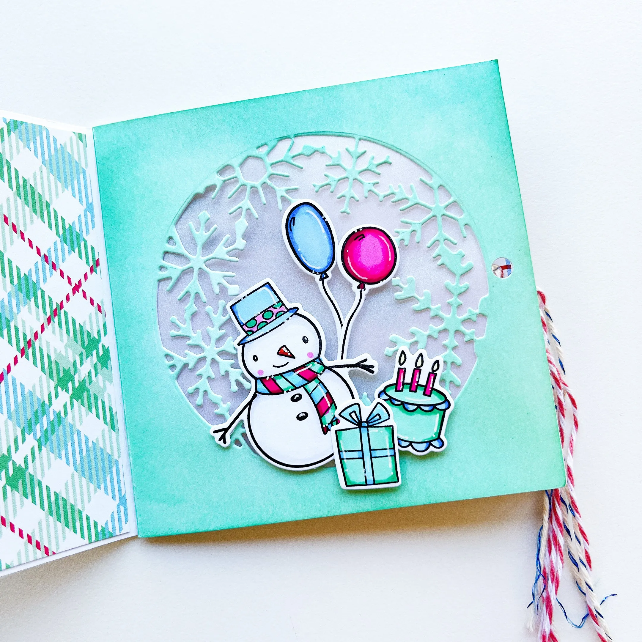 Snow Day Birthday Patterned Paper