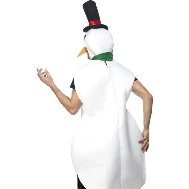 Snowman Costume Adult White
