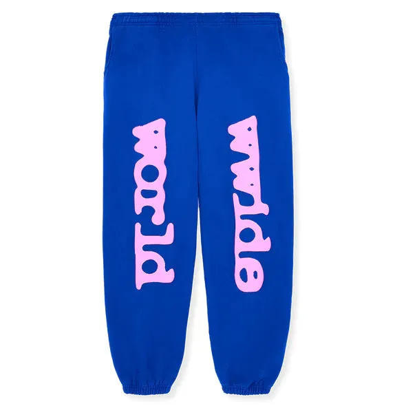 SP5DER  BELUGA BLUE SWEATPANTS