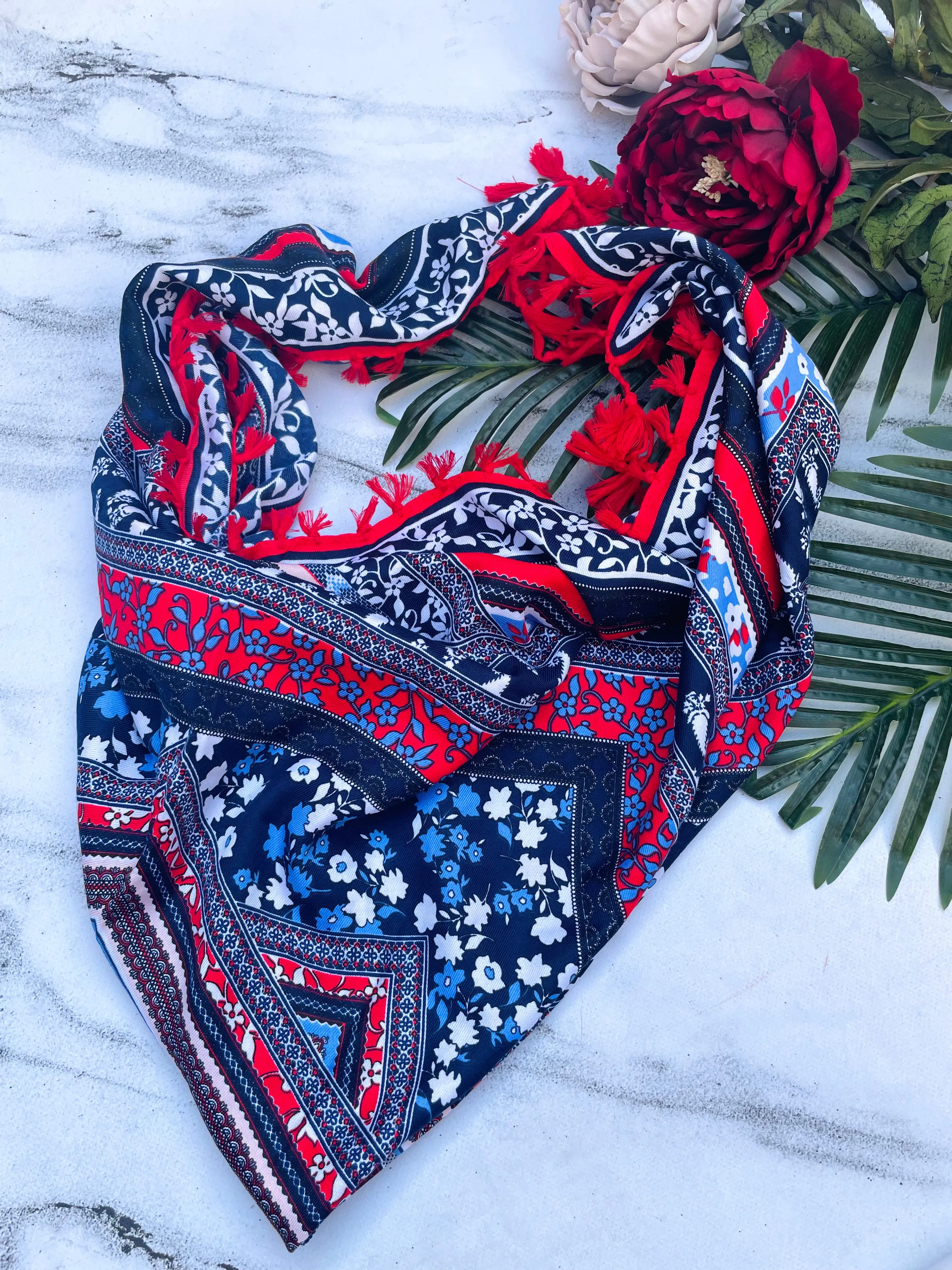 Spring scarf ( 7)
